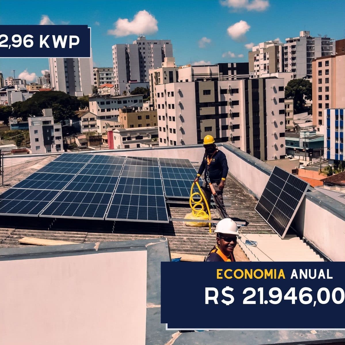 Instalação fotovoltaica - André Botrel