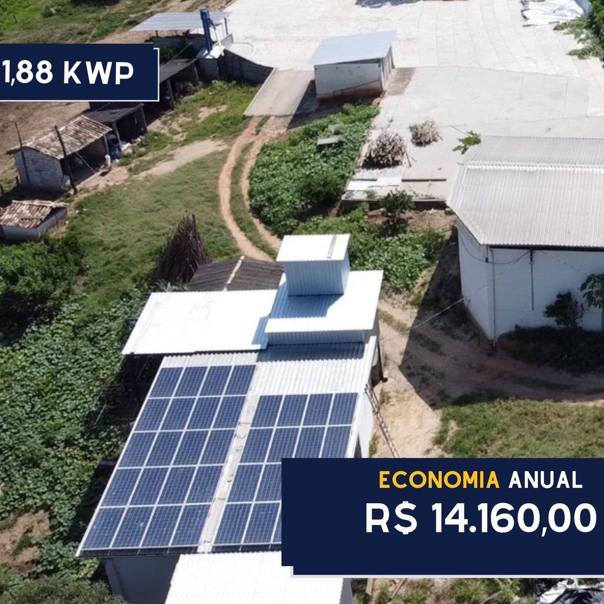 Instalação fotovoltaica residencial - Denis Emedio