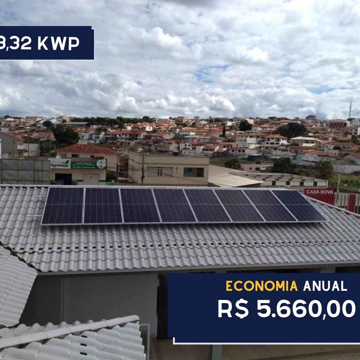 Instalação fotovoltaica residencial - José Luiz Petrini